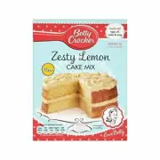 Betty Crocker Zesty Lemon Cake 425g - Pack of 4