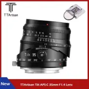 TTArtisan Tilt APS-C Frame 35mm F1.4 Lens for Sony Fujifilm X Nikon Z Canon M43