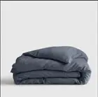 NWT- Quince European Linen Nightfall Duvet Cover! Twin! (1020)