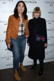 Artist Ahn Duong Ann McNally at the Spectre pre release screening - Old Photo