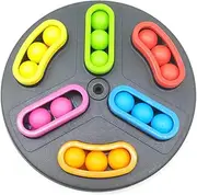 KICHOUSE Sensory Toys Maze Ball Toy Maze Puzzles Beads Kids Playing Maze Ball Maze Puzzles Toys Random Color
