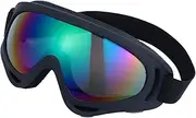 LOORGVEL 1Pair Windproof Ski Goggles with Scratch Resistant Lenses Fog Protection Flexible Frame for Outdoor Sports for Snowboarding Skiing