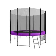 Kahuna Blizzard 10ft Trampoline With Net Purple