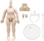 niannyyhouse DOD 10cm Doll Action Figures Body Suitable for Obitsu 11,GSC,1/12 BJD Dolls Head (Milky White-Standard Package A)