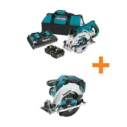 Makita Rear Handle Circular Saw Kit 18V X2 (36V) + Circular Saw 18V Brushless