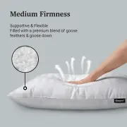Beautyrest Hotel Collection Goose Feathers Medium Firm Hypoallergenic King (2)