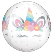 Unicorn Party Orbz Foil Balloon