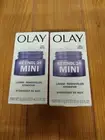 Olay Regenerist Retinol 24 + Peptide Night Face Moisturizer 0.5oz Lot of 2