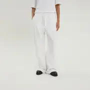 [1989 STUDIO] White striped boxy pants 40 IT White