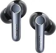 [2024 VGP Winner]EarFun Air Pro 4 Adaptive Hybrid Noise Cancelling Wireless Earbuds Bluetooth,Qualcomm Snapdragon Sound, aptX™ Lossless,6 Mics AI cVc Call,LDAC Hi-Res Audio, 52H Playtime, BT5.4, Black