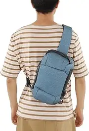 [Loboo Idea] Waterproof Anti Theft Sling Bag with Combination Lock for Outdoor Travel