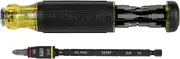 Klein Tools Screwdriver, 14-in-1 Adjustable Screwdriver with Flip Socket, HVAC Nut Drivers and Bits, Impact Rated 32304