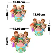 Pre Cut COCOMELON FAMILY Edible image/ Cocomelon family cake topper/ Jacob
