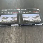 Lot 2 Ardell Professional Fauxmink Demi Wispies Lashes 2 Pairs In Box. Brand New