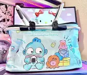 Insulated Foldable Picnic Basket Bag Hangyodon With Handles & Zipper Summer 2024