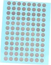 Vsenkes Conductive Button Pads, Conductive Tape Round Replacement Remote Control Button Repair for Keypad Repair, Electronic Keyboard, 6mm 96Pcs
