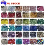DMC HotFix | SS16 SS20 SS30 3.8-6mm Iron On Rhinestone Crystal Flat Back Hot Fix