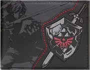 [JAKKS Pacific] Nintendo Zelda Link Shield Black ID & Card Bi-Fold Wallet