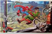 Spider-Man Doc Ock by Mike Sutfin MONDO 11x16 Art Poster Print Marvel Comics