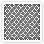 Pattern #32 Stencil - Choose a Size - Laser-Cut Reusable Plastic