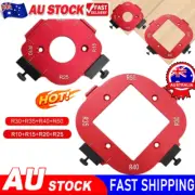 Aluminum Alloy Radius Jig Router TemplatWR Radius Quick-Jig Router Bit TemplatRO