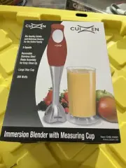 Hand Held Blender Immersion Blender w Measuring Cup, NIP RB193