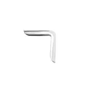 Metal Book Corner Protectors Edge Cover Guard 13 x 13 x 2.4mm Silver Tone 50pcs