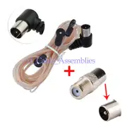 FM Radio Aerial 75ohm Dipole Antenna Unbal F For Yamaha Sony Bose Pioneer