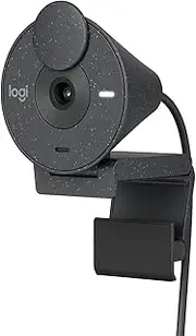 Logitech BRIO Webcam - 2 Megapixel - 30 fps - Graphite - USB Type C - Retail