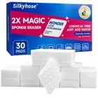 30 Pack Magic Sponge Eraser, 2X Density Extra Thick Melamine Sponge, Multi-Fu...