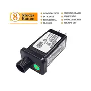 24v Transformer Plug Power Supply Suitable For Christmas Halloween Led Equipment Decorations Eu Plug Black