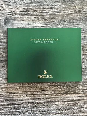 Rolex Oyster Perpetual GMT Master II Booklet Manual 595.32 04.2018