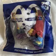 McDonalds Toy Sanrio Pochacco Time Wizard Plush # 8 MIP Hello Kitty Dog Anime