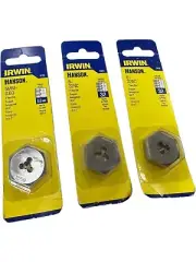 IRWIN Hanson 9722, 9324 & 9318, 5mm-0.80, 8-32NC & 6-32NC Die **SALE**