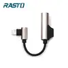 RASTO RX20 Lightning 轉 Lightning+3.5mm 二合一轉接頭-金