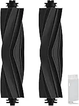 YBVABE Main Brush for Dreame X40 Ultra/ X30 Ultral/ L10s Ultra/ L20 Ultra/ L10s Pro Ultra/ L10s Plus/ L10s Pro Gen 2/ L30 Ultra/ L40 Ultra/ D10s Plus,2Pack Replacement Roller Rubber Brush
