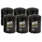 Wix Racing Set of 6 Engine Motor Oil Filters Spin-On For Ford GMC Isuzu Chevy