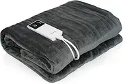 [Tristar] Electric Blanket - 180 x 120 cm Fleece - Machine Washable - Adjustable Temperature - Removable Remote Control - BW-4781