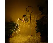 Solar Watering Can With Fairy Lights, Garden Decoration, Small Watering Can Solar Lights For Hanging Balcony Garden Lawn Earth