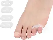 12 Silicone Toe Separators Small Toe for Hallux Valgus for Hammer Toe Foot Pain Overlapping Toes Relief Small Toe Friction Pressure and Pain