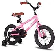 [joystar] Totem Kids Bike for Ages 2-9 Years Old Boys Girls, 12-18 Inch BMX Style Kid's Bike with Training Wheels, Children Bicycle for Kids and Toddler, Multiple Colors
