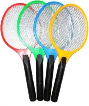 2X Electric Fly Swatter Bug Zapper Battery Operated Flies Killer Indoor & Out...