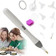 Nail Design Tools - Electric USB Non-Slip Nail Pen - Artists Accessories for Professional Hobby Beginners Adults Childrens Creative Projects Decoration