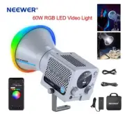 NEEWER HS60C 60W Portable RGB LED Video Light Full Color 2500K-6500K APP Control