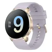 Smart Watch for Women with Call Function, Fitness Tracker for Android/iOS, Waterproof with 1.32" HD Touch Screen and Voice Control (Purple)
