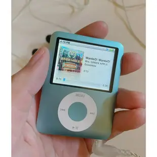 Apple/蘋果 二手 正版 iPod nano3 3代MP3 MP4 隨身聽 運動 學生 聽力 英語 附配件 福利機