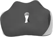 Supportive Memory Foam Cushion for Long Sitting-Leg and Hip Pain Relief-Office Chair Cushion-Home and Work (Grey)