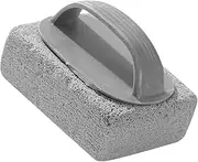 Pools Pumice Stone, Tile Stone for Pools, Calcium Remover for Pool Tile, Grout & Concrete Cleaning Handle for Easy Grip