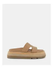[Novo Shoes] Tenture Slides in Camel
