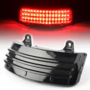 Smoke Tri-Bar LED Rear Tail Fender Tip Light For Harley Street Glide 2014-2018